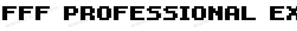 FFF Professional Extended字体转换